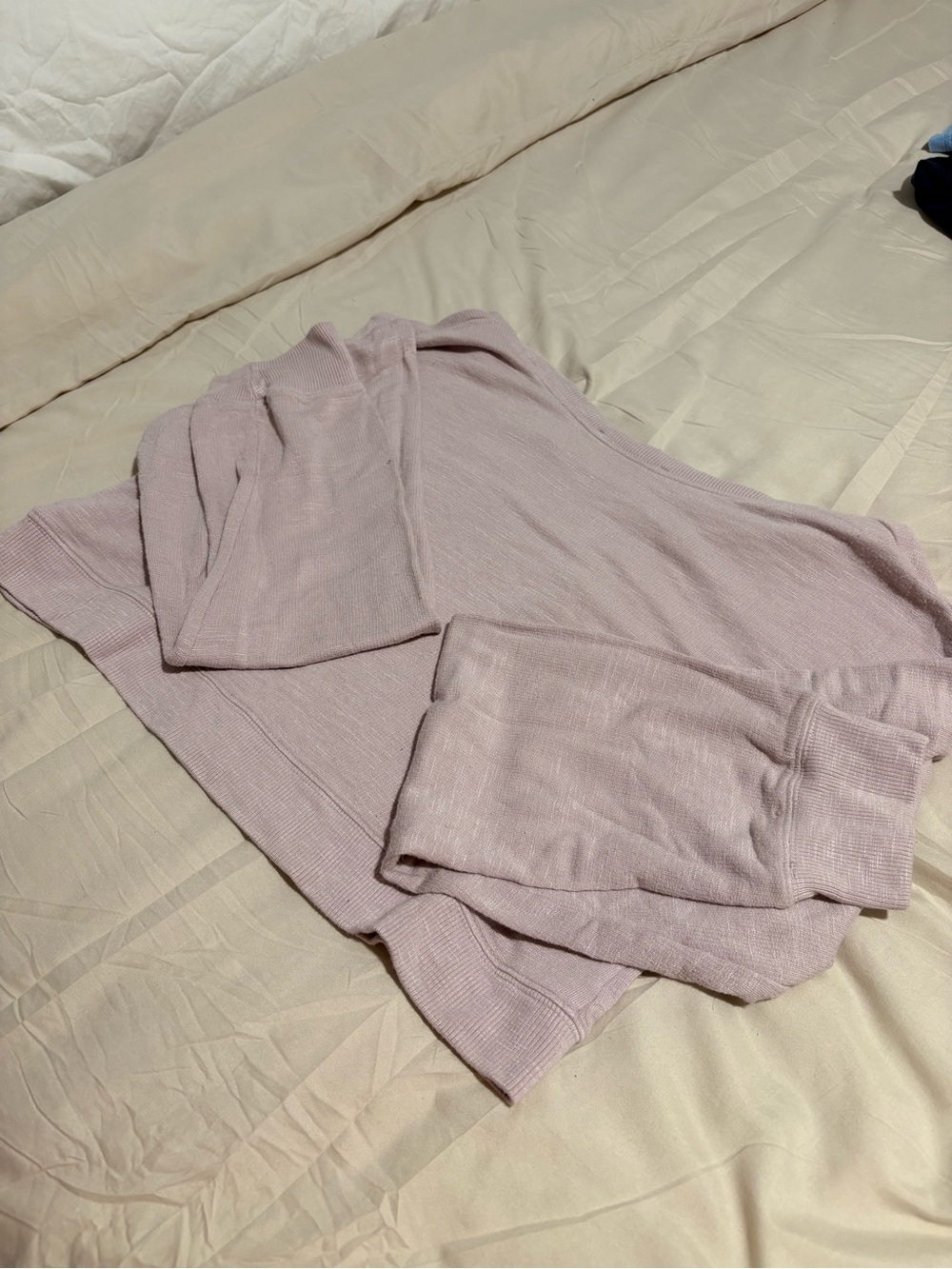 Double Zero Light Mauve Knit Sweater - Pale Pink
